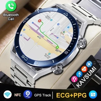 2023 ספורט חדש GPS לעקוב אחר שעון חכם גברים Bluetooth קורא NFC מצפן IP68, עמיד למים א Smartwatch נשים עבור Huawei IOS אנדרואיד