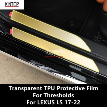 עבור לקסוס LS 17-22 ספי שקוף TPU סרט מגן נגד שריטות תיקון הסרט אביזרים שיפוץ