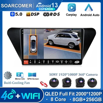 אנדרואיד 13 SWC QLED רדיו במכונית מולטימדיה נגן וידאו עבור Lifan X50 ניווט GPS 2Din Autoradio אלחוטית לא Dvd RSD Carplay BT
