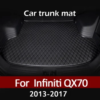 המטען מחצלת עבור אינפיניטי QX70 שטח 2013 2014 2015 2016 2017 אוניית מטען שטיח הפנים אביזרים כיסוי סדר 1
