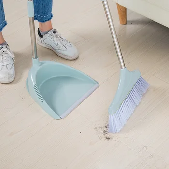 מטאטא ויעה להגדיר גומי לטאטא אבק נקי מתקפלת על הרצפה בבית מברשת מוצרים ביתיים למטבח מטאטא גומי פלסטיק