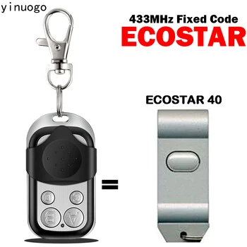 ECOSTAR שליטה מרחוק ECOSTAR 40 דלת המוסך שליטה מרחוק 433 מגה-הרץ קוד קבוע של המוסך כף יד משדר ECOSTAR