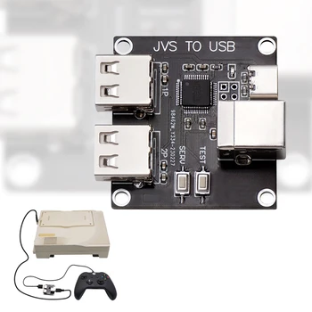 בקר מתאם לחצן התאמה אישית של פריסת JVS כדי Gamepad USB מתאם כפול ' ויסטיק במצב אביזרים עבור מערכת מבוססת JVS