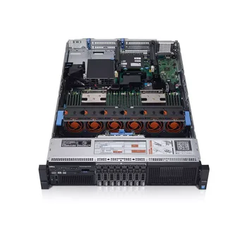 מתח גבוה PowerEdge R740xd2 26x3.5 HDD Xeon זהב 5115 2X750W Rack Server