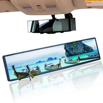 המורחבת המראה על המכונית המראה Blindspot זווית רחבה, מראה נגד סנוור רחב זווית פנורמית מראות אחוריות