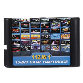 4X 112 1 מחסנית משחק של 16 סיביות המשחק מחסנית עבור Sega Megadrive בראשית המשחק מחסנית עבור PAL ו-NTSC