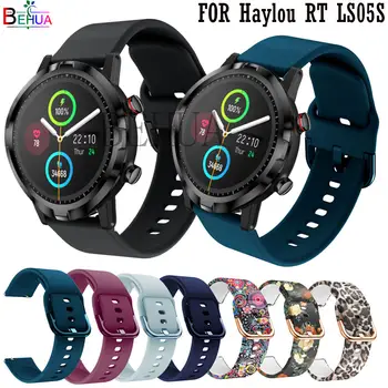 רצועת שעון רצועת xiaomi Youpin Haylou RT LS05S SmartWatch סיליקון Wriststrap צמיד MI לצפות צבע 2 צמיד חגורה