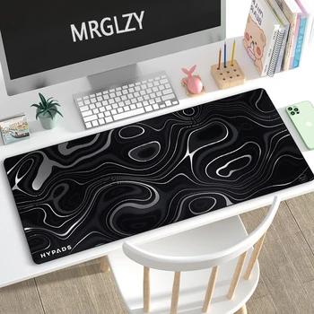 אישית בד אמנות משטח עכבר המשרד מחצלות שחור גדול שטיחים אביזרי המשחקים גומי העכבר מחצלת Mousepad עבור שולחן מחשב