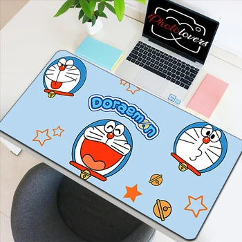 Doraemones Pc Gamer Xxl משטח עכבר מהירות Kawaii אביזרי המשחקים מחצלת שולחן מחשב משרדי מקלדת Mousepad הקבינט אנימה עכברים