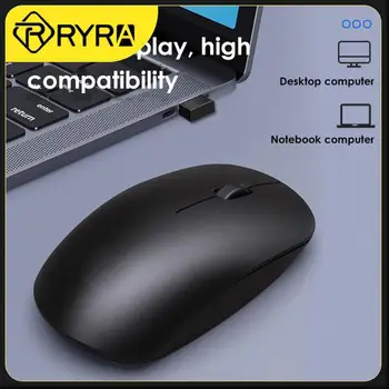 1000DPI מצב כפול גיימר עכבר 2.4 G, עכבר אלחוטי נטען המשרד עכבר USB אילם תואם ארגונומי עכבר מחשב