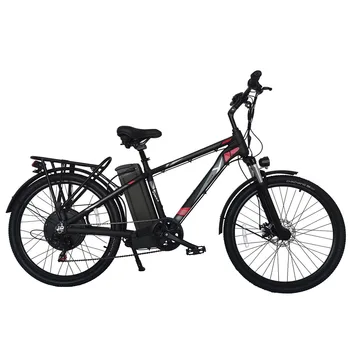 12/20AH אופניים חשמליות אדם יחיד מנוע מונע אופניים למבוגרים ארוך סיבולת סוללת ליתיום סגסוגת אלומיניום