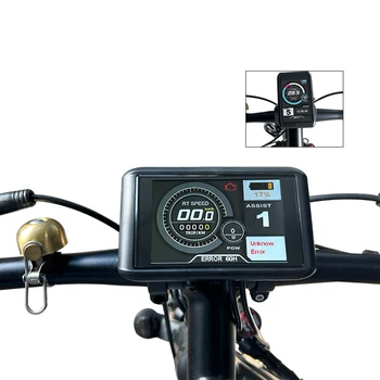 אופניים TFT-UKC1 צבע תצוגה 36/48/60/72V תואם עם 52V E-bike להציג שככה יהיה לי טוב מס ' 2 פרוטוקול תקשורת רכיבה על אופניים אביזר