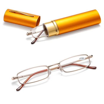 seemfly משקפי קריאה חדשים גברים נשים האולטרה נייד אנטי-עייפות HD זוקן ראייה משקפיים Diopter +1.0 1.5 2.0 3.0 4.0