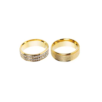 מעצב חדש שני סגנונות אופנה גברים באיכות לקשור טבעת מתכת זהב החתונה לקשור טבעת לגברים לקשור DiBanGu Dropshipping JZ02-03
