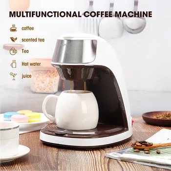 KONKA אוטומטי אספרסו מכונת קפה לטפטף מכונת קפה יוצקים מעל מכונת קפה זכוכית קומקום תה חם הבורא