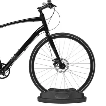 שחור אופניים בעל מקורה הכשרה הגלגל הקדמי תיקון מסגרת אופניים רכיבה על פלטפורמה אביזרי אופניים קמה חניה מתלים 1 חתיכה