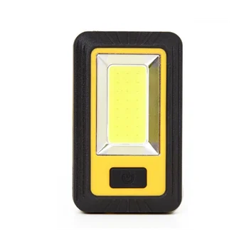 קמפינג אור קוב עובד אור נייד פנס חיצוני חירום לחייב תיק חיצוני נייד USB לטעינה(צהוב)