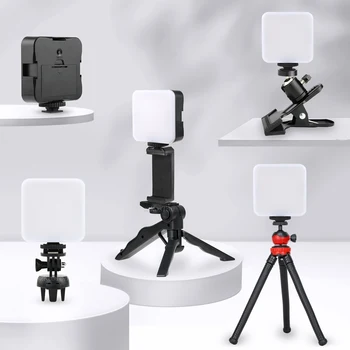 הובלת שיחת וידאו מלא אור Selfie הגנה העין מתכוונן נייד צילום המנורה עבור מצלמה בטלפון נייד מחשב נייד בשידור חי