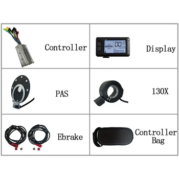 לשפר את האופניים החשמליות עם EN05 תצוגת LCD ו-17A שלושה מצב מערכת בקר לשיפור ביצועים