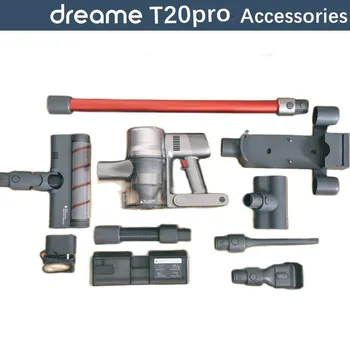 מקורי Dreame T20pro אביזרים מסנן HEPA רולר מנוע מברשת אבק כוס צינור המארח הראשי מברשת בסיס טעינה
