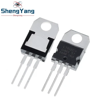 ShengYang 10pcs L7812CV L7812 KA7812 MC7812 וסת מתח 12V 1.5 A ל-220 מקורי חדש