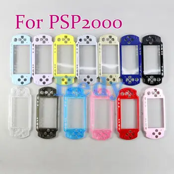 10PCS לפני מההגה על PSP 2000 מקרה כיסוי מעטפת עם לוגו התרמיל דיור לפני מההגה Case כיסוי עבור PSP 2000 מסוף