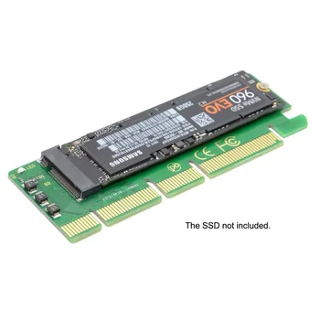 NGFF מ-המפתח M. 2 NVME AHCI SSD ל PCI-E 3.0 x16 x4 מתאם כרטיס XP941 SM951 PM951 A110 m6e 960 EVO SSD