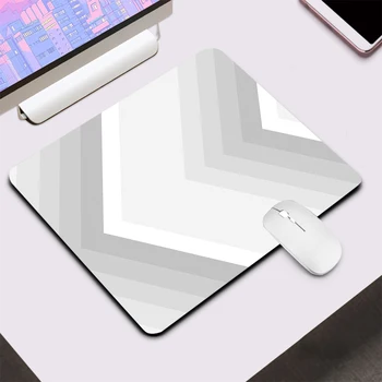מינימליסטי עיצוב לבן קטן המשחקים משטח עכבר מחשב במשרד Mousepad מקלדת משטח השולחן מחצלת PC Gamer מחצלת עכבר המחשב הנייד Mausepad