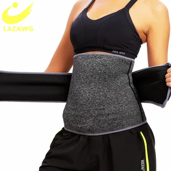 LAZAWG תחתונים מחטבים לבטן Cinchers ניאופרן Shapewear נשים הבטן שליטה הרזיה זיעה חגורת המותניים מאמן תמיכת גב המחוך