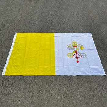 aerlxemrbrae דגל הוותיקן דגל דגל הנצרות לחצות באנר הכנסייה דגל דגל