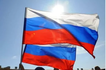 90 * 135CM הלאומי הרוסי דגל בד פוליאסטר